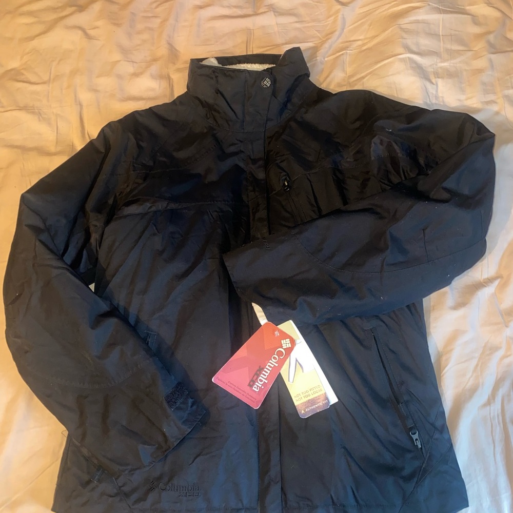 Columbia Reversible Black and White Jacket